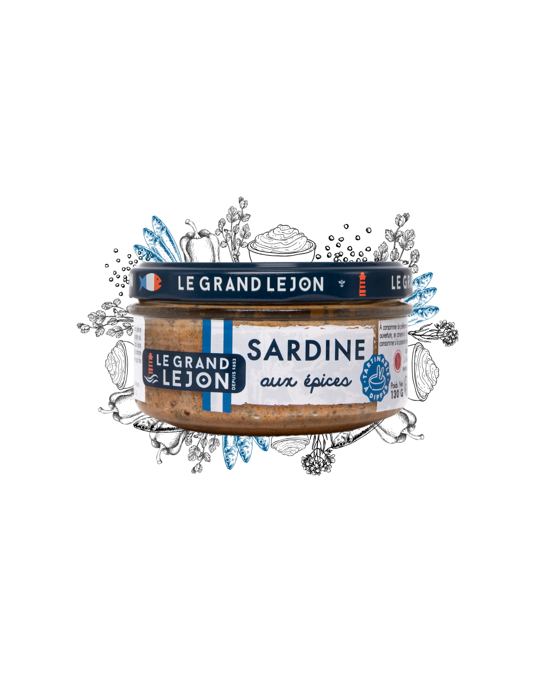 dips sardines grand lejon