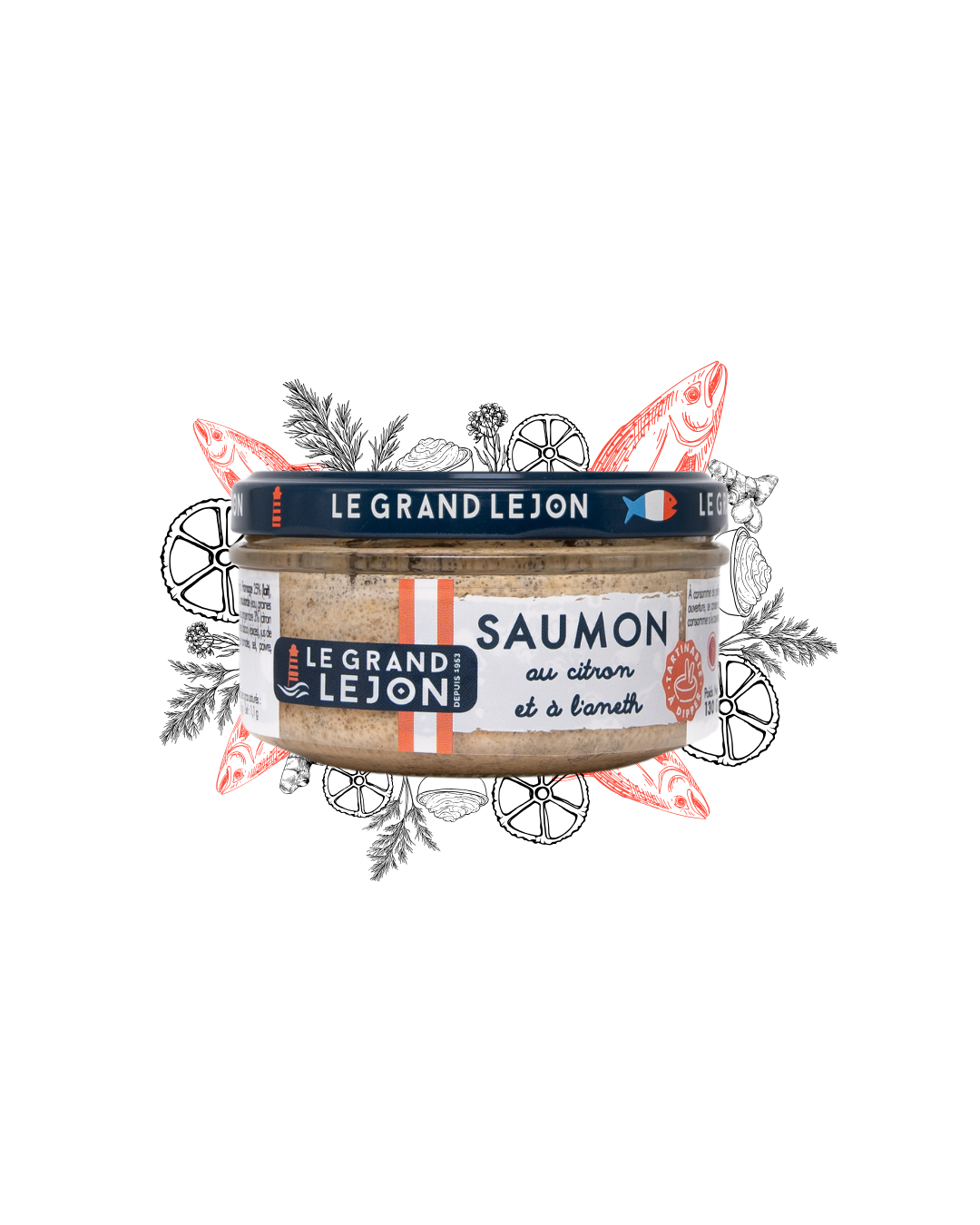 dips saumon grand lejon