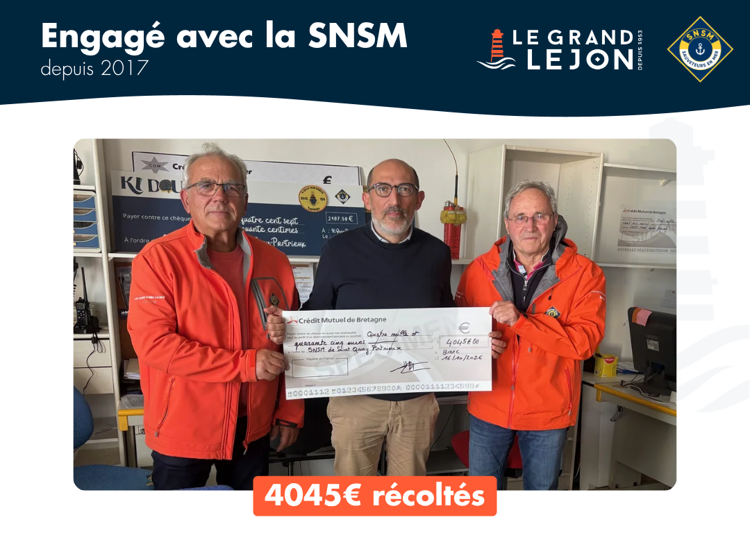 4045€ au service du sauvetage en mer